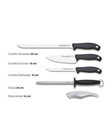 Set Cuchillo Jamonero Evo 5 Piezas 01940 BUARFE