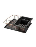 Escurreplatos con Bandeja Aquatex Plus Copper METALTEX