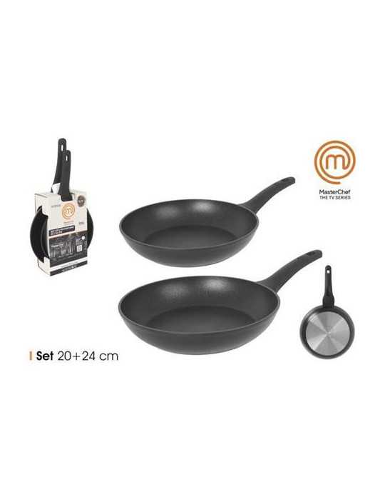 Lote 2 Sartenes 20cm/24cm Al.Forj Mc Sol159103183 SOLER