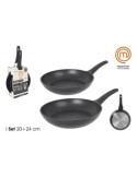Lote 2 Sartenes 20cm/24cm Al.Forj Mc Sol159103183 SOLER