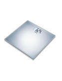 Báscula de Vidrio Plana 150 Kg Silver GS-202 BEURER