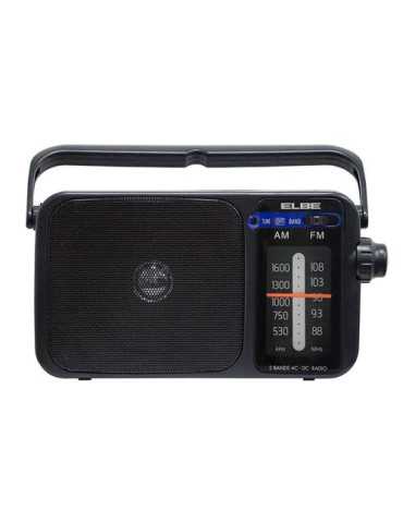Radio Portatil Am/Fm Red O Pilas Elbe Rf-942 ELBE