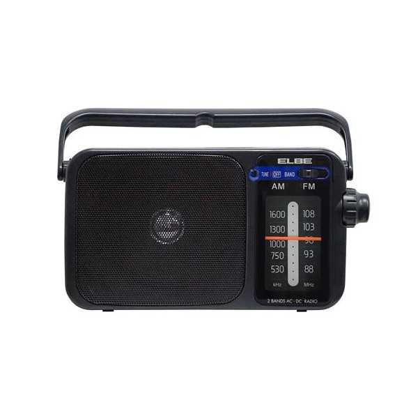 Radio Portatil Am/Fm Red O Pilas Elbe Rf-942 ELBE