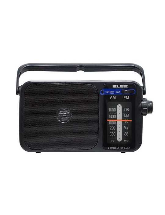 Radio Portatil Am/Fm Red O Pilas Elbe Rf-942 ELBE