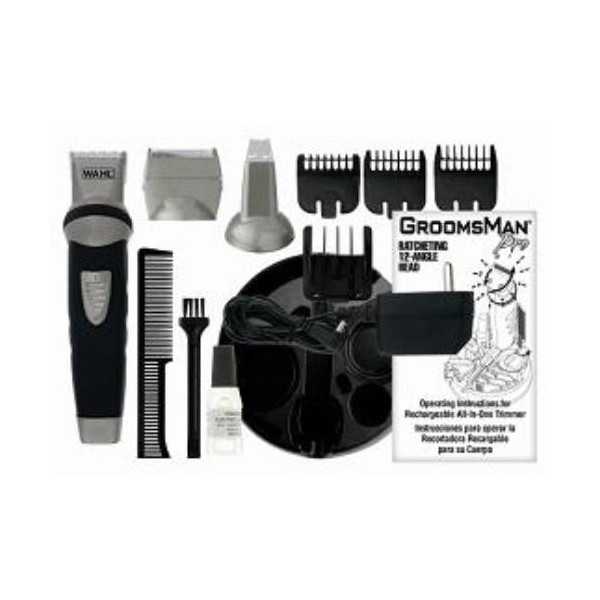 Afeitadora Corporal y Barba con y sin Cable Groomsman WAHL