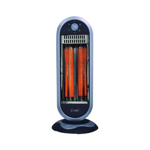 Estufa Eléctrica Giratoria Tubos Carbono 900w GARSACO