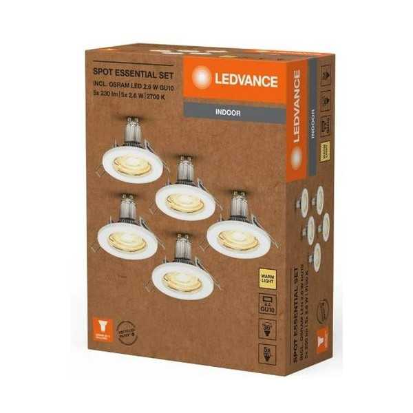 Foco Spot Essential Blanco 2.6w Gu10 Bl-5 OSRAM