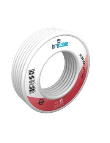 Cable de Manguera Redonda H05VV-F 3x2.5 Blanco 10 Metros FAMATEL