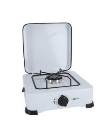 Cocina Gas Esmaltada Blanca 1 Fuego KUKEN