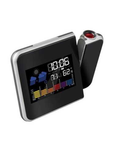 Estacion Meteorolog. Int/Reloj Proyector KUKEN