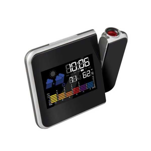 Estacion Meteorolog. Int/Reloj Proyector KUKEN