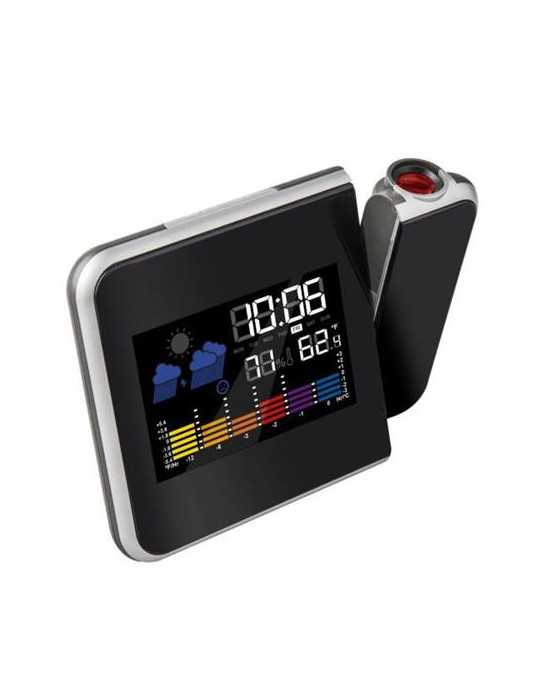 Estacion Meteorolog. Int/Reloj Proyector KUKEN