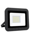 Proyector Led Plano Negro 100w. Fria 26217 MATEL