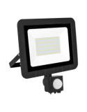 Proyector Led Sensor Plano Negro 50w.F MATEL