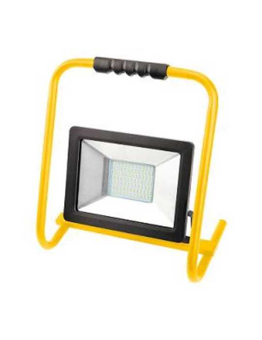 Proyector Led 10w. Luz Fria Soporte 1.5m. 22563 MATEL