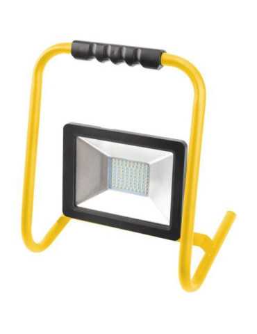 Proyector Led 30w. Luz Fria Soporte 3m. 22646 MATEL