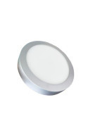 Downlight Superficie 20 W. Redondo Plata TVTECH
