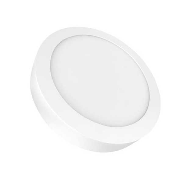 Downlight Superficie 20 W. Redondo Blanca TVTECH