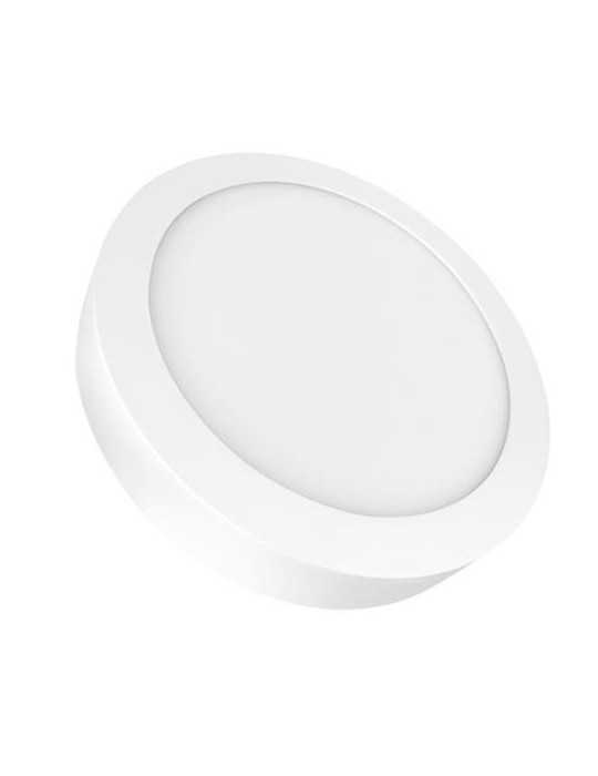 Downlight Superficie 20 W. Redondo Blanca TVTECH
