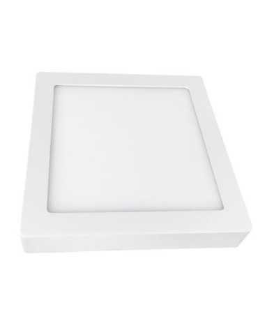 Downlight Superficie 20 W. Cuadrado Blanca TVTECH
