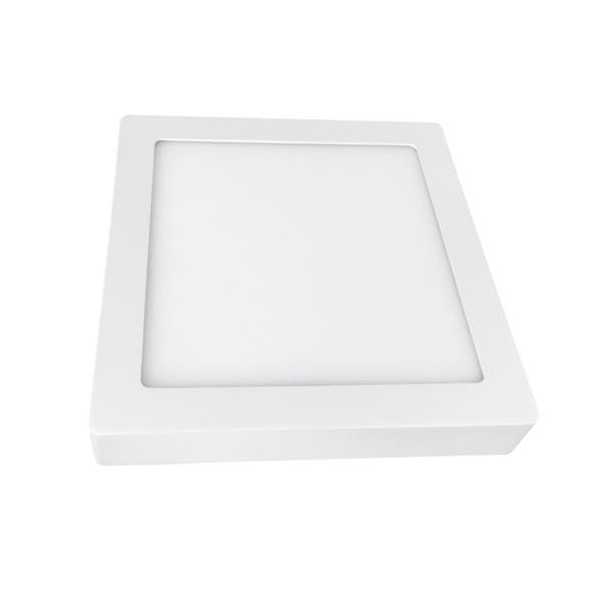 Downlight Superficie 20 W. Cuadrado Blanca TVTECH