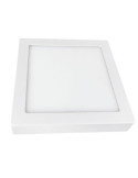 Downlight Superficie 20 W. Cuadrado Blanca TVTECH