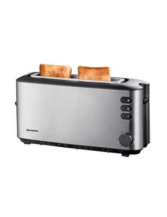 Tostadora Acero y Negro 1 Ranura 1000 W 2515 SEVERIN