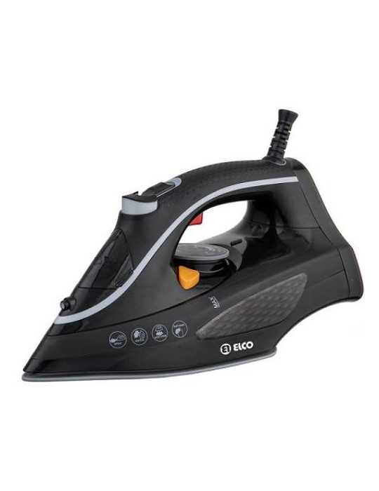 Plancha Elco 2600w con Suela Ceramica Ppr-2650c ELCO