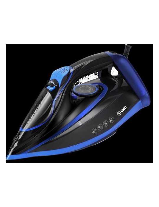 Plancha Vapor Cermamica 3100 W Azul Ppr-3103 C ELCO