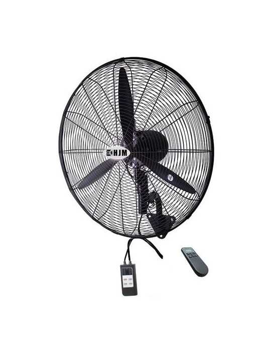 Ventilador Industrial Pared con Mando 210w Vip003md HJM