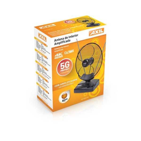 Antena Interior Electrónica UHF y VHF LTE Anti 5G ENGEL-AXIL