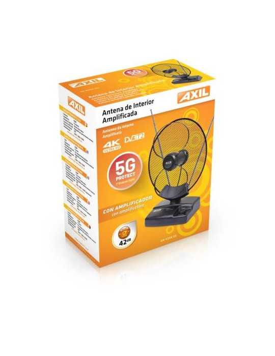 Antena Interior Electrónica UHF y VHF LTE Anti 5G ENGEL-AXIL