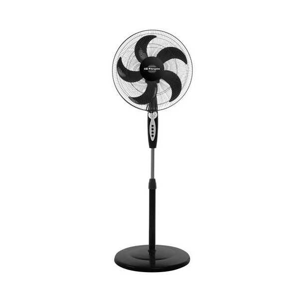 Ventilador de Pie 60w Dim 40cm con Mando Negro ORBEGOZO