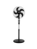 Ventilador de Pie 60w Dim 40cm con Mando Negro ORBEGOZO