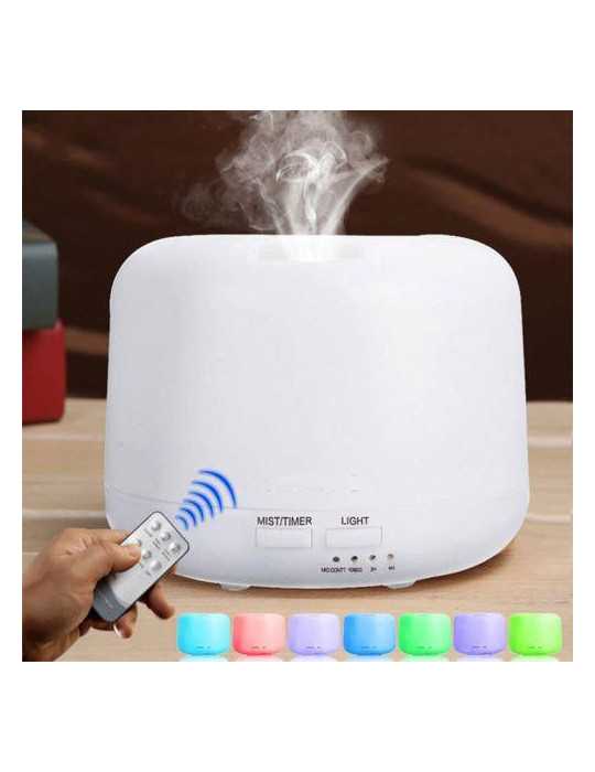 Humidificador Aroma con Mando 300ml Luces Led PAREJA
