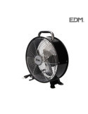 Ventilador Sobremesa Vintage 30w 20cm Negro 33927 ELEKTRO