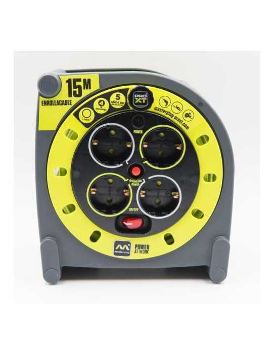 Enrollacable 4 Tomas 16a 15m. Pro-Xt Hme15164sl-Px LUCECO