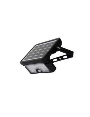 Proyector Solar Guardian Pir Ip65 Negro 5w 550lm LUCECO