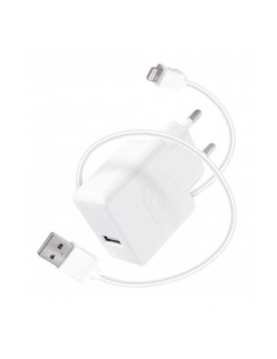 Cargador USB 5v 2.4a + Cable Lighting 1m 37350000 DCU