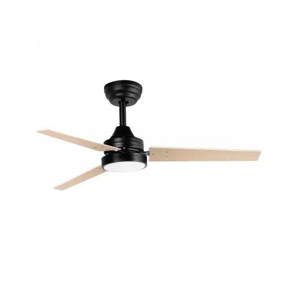 Ventilador Techo 106cm 35w Dc Negro Madera JATA