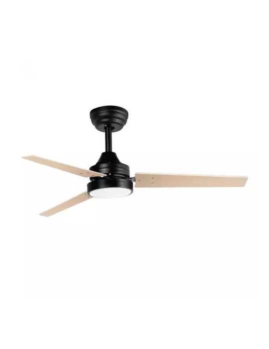 Ventilador Techo 106cm 35w Dc Negro Madera JATA