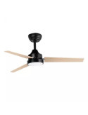 Ventilador Techo 106cm 35w Dc Negro Madera JATA