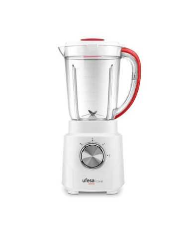 Batidora de Vaso 600W Coral 1.5 Litros 2 Velocidades más Turbo UFESA