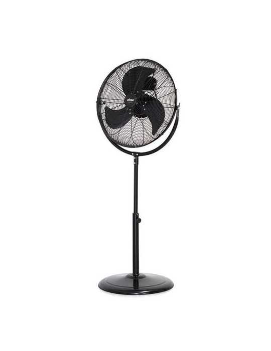 Ventilador Industrial Pie Quebec Ff-1450 120w Ngro Mate UFESA