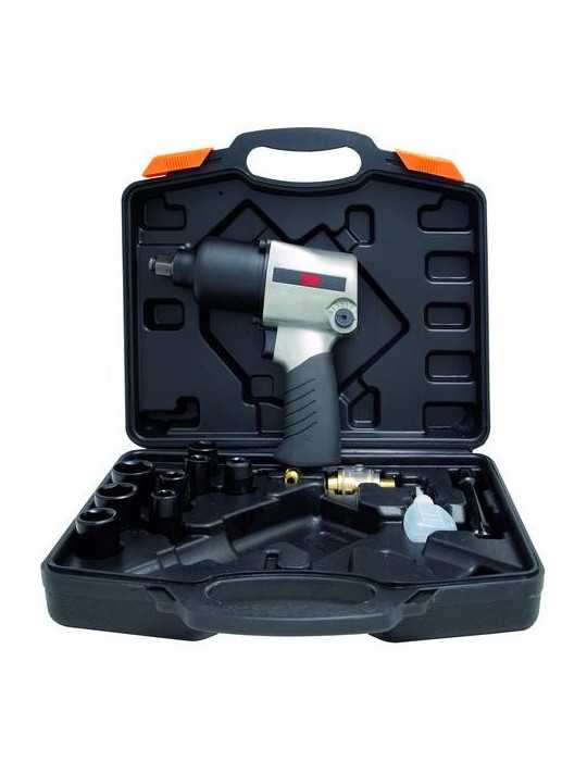 Llave de Impacto Neumática en Kit de 1/2" con Vasos 041120 YAIM