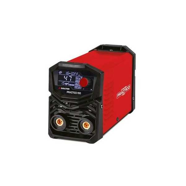 Soldador Inverter Práctico 150 LD para Electrodos 10721 SOLTER