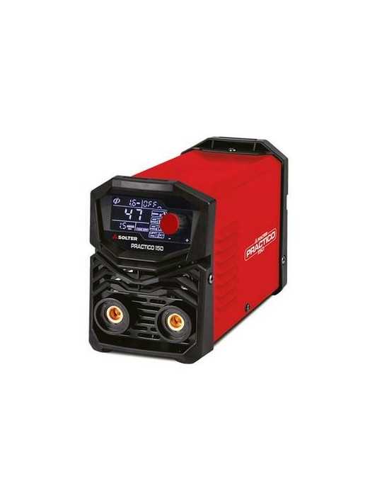 Soldador Inverter Práctico 150 LD para Electrodos 10721 SOLTER