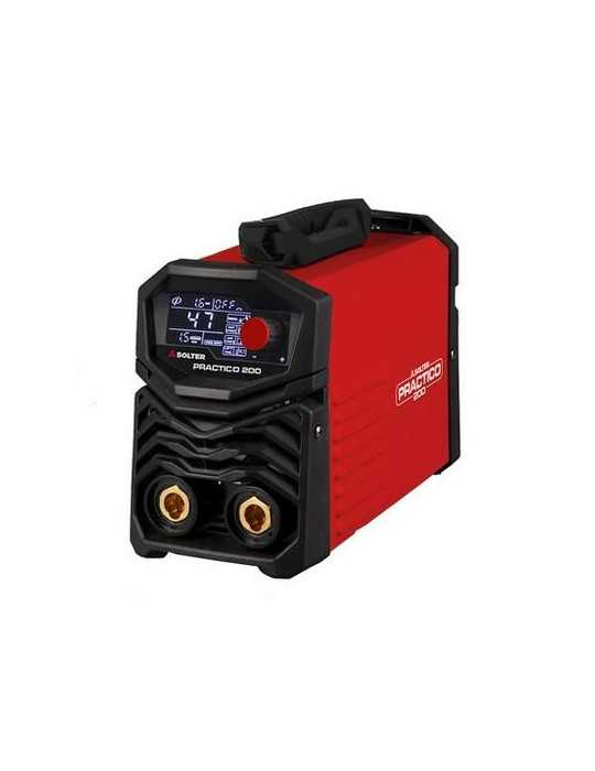 Soldador Inverter Práctico 200 LD para Electrodos 10722 SOLTER