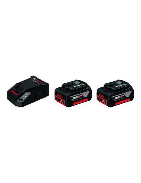 Kit de 2 Baterías 5.0Ah más Cargador Rápido 18V Bosch 1600A00B BOSCH