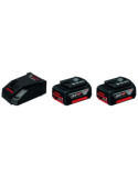 Kit de 2 Baterías 5.0Ah más Cargador Rápido 18V Bosch 1600A00B BOSCH